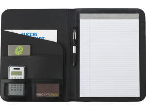 A4 PU padded portfolio
