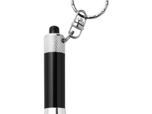 Aluminium LED torch keyring