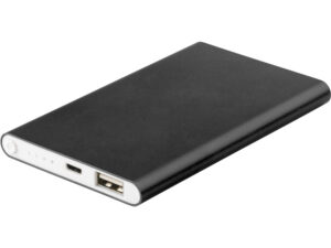 Aluminium power bank. (4000 mAh)