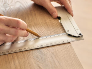Aluminium set square (30cm) - Image 4