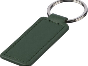 Apple leather keyring