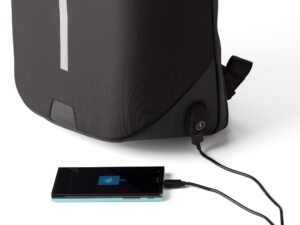Backpack with laptop pocket and USB port - Image 5