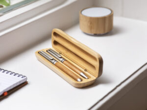 Bamboo ballpen and rollerpen - Image 4