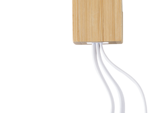 Bamboo charger and keyring - Image 5