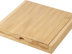 Bamboo cheese board set (5pc) - Image 3