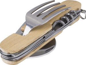 Bamboo cutlery set
