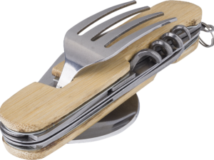 Bamboo cutlery set - Image 4