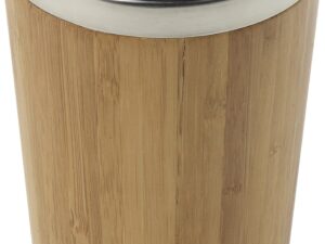 Bamboo double walled travel mug (400ml)