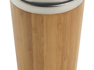 Bamboo double walled travel mug (400ml) - Image 5