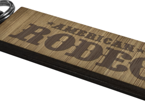 Bamboo keyring (Rectangle - Long) - Image 5