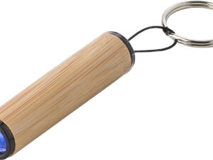 Bamboo mini torch keyring