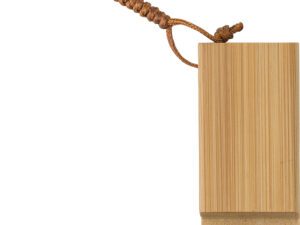 Bamboo phone stand keyring - Image 4