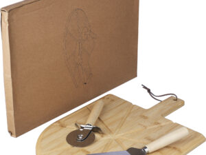 Bamboo pizza board set (3pc) - Image 5