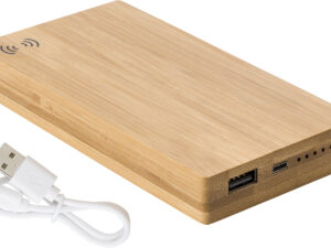 Bamboo power bank. (6000 mAh)