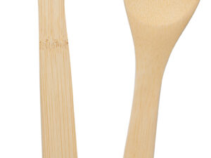 Bamboo salad cutlery