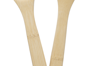 Bamboo salad cutlery - Image 5