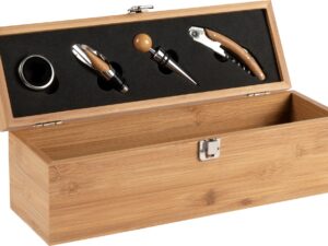 Bamboo wine giftset (4pc)