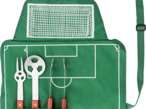 Barbecue set apron, Football - Image 5
