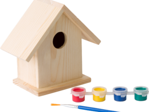 Bird house with painting set - Image 5