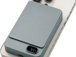 BrandCharger recycled aluminium wireless power bank (10,000 mAh)