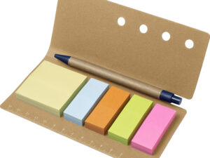 Cardboard holder with ruler
