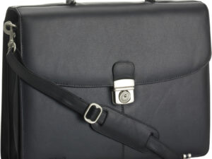 Charles Dickens® leather briefcase