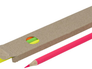 Coloured highlighter pencil set (4pc)