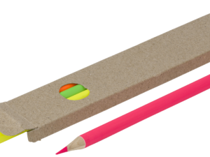 Coloured highlighter pencil set (4pc) - Image 5