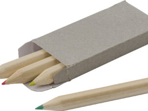 Coloured mini pencil set (4pc)