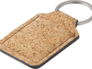 Cork keyring