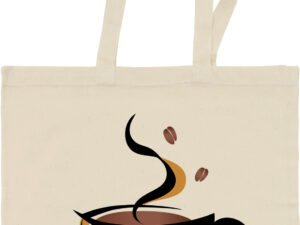 Cotton bag in natural colour. (150gsm/4.42oz)