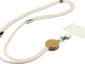 Cotton phone lanyard