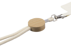 Cotton wrist lanyard