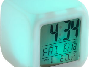 Cube alarm clock