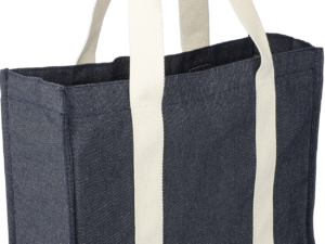 Denim shopping bag. (280gsm/8.26oz) - Image 4