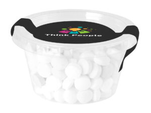 Eco sweet tub with dextrose mints