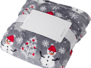 Flannel fleece snowmen blanket - Image 4