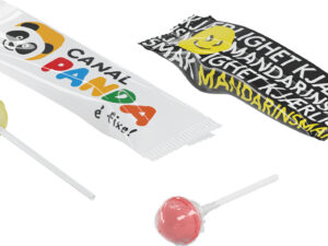 Flow pack ball lollipop (approx. 8.5g)