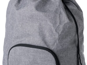 Foldable drawstring backpack