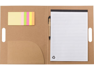 Folder with card cover