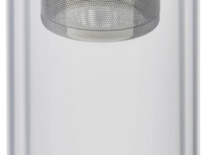 Glass and bamboo bottle with tea infuser (420ml)
