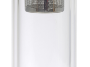 Glass and bamboo bottle with tea infuser (420ml) - Image 5