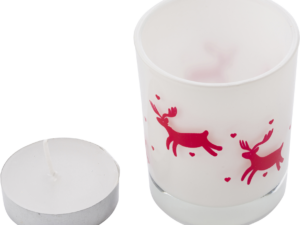 Glass candle holder - Image 5
