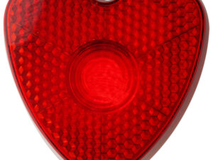 Heart shaped safety light
