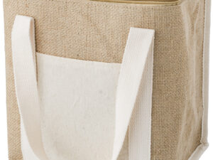 Jute cooler bag