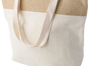 Jute shopper cool bag. (220gsm/6.49oz)
