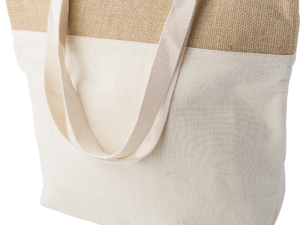 Jute shopper cool bag. (220gsm/6.49oz) - Image 4
