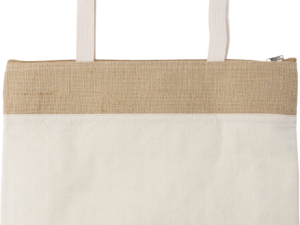 Jute shopper cool bag. (220gsm/6.49oz) - Image 5