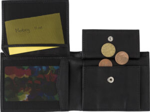 Leather RFID credit card wallet - Image 3