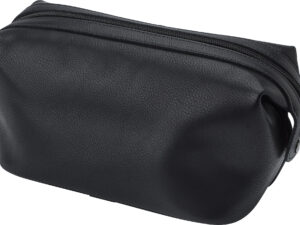 Leather toiletry bag
